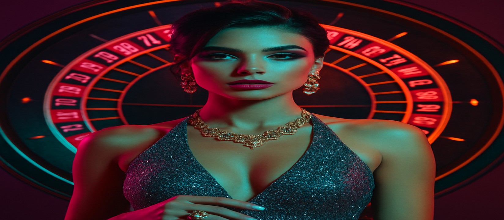 চাকার সামনে রঙিন পোশাকে এক নারী, 333bt গেমিং প্ল্যাটফর্ম